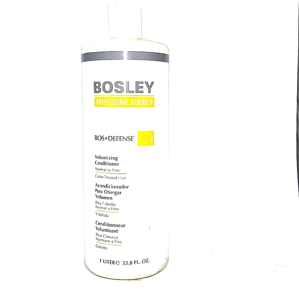 Bosley BOS Defense Volumizing Conditioner Normal to fine color treated hair 33.8